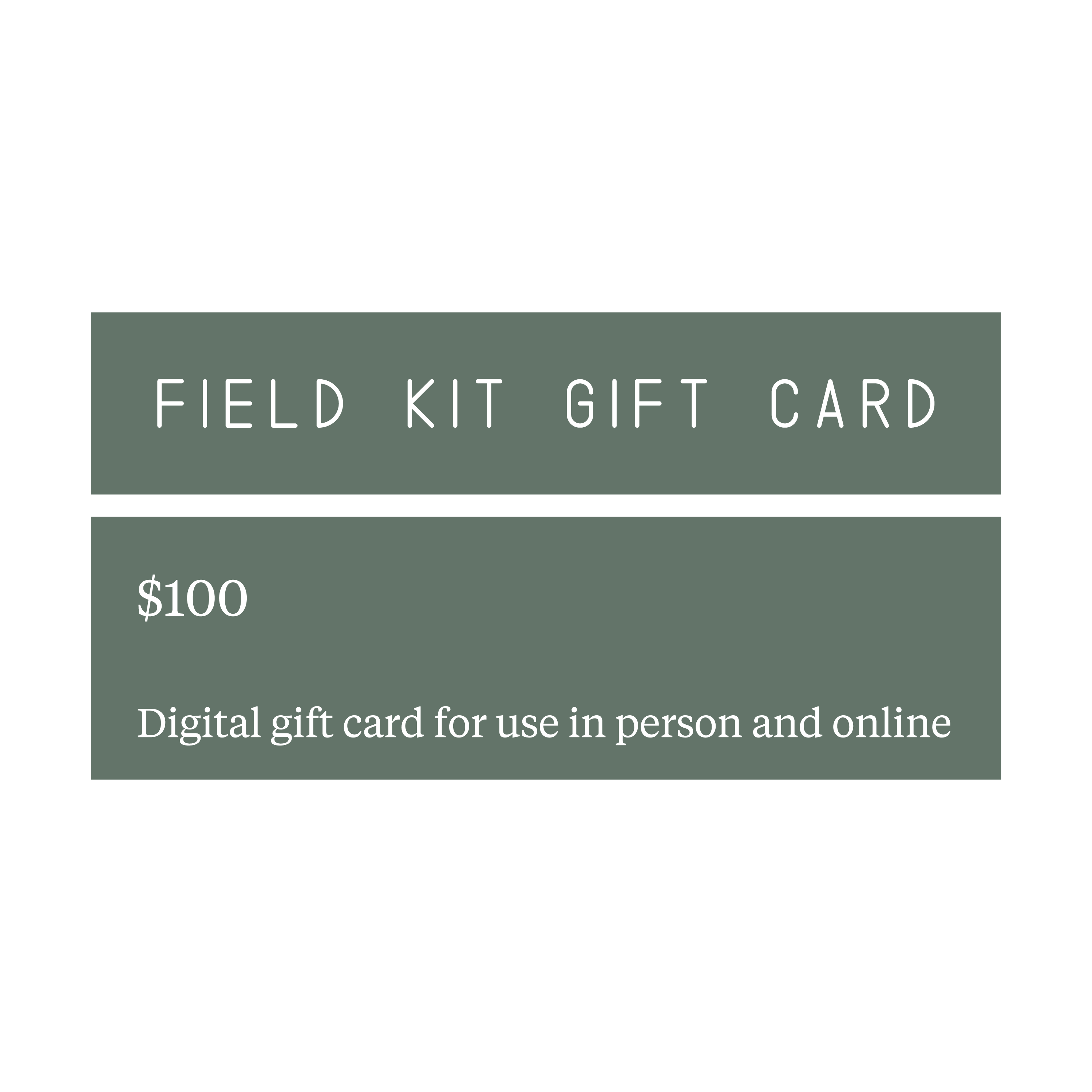 Carte cadeau